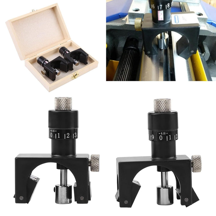 2 X Magnetischer Hobelmesser-Einstelllehre Einsteller, Verstellbarer Hobelmesser-Einsteller, Holzbea
