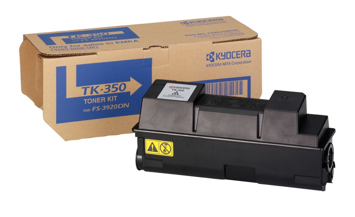 Kyocera TK-350 Original Toner-Kartusche Schwarz 1T02LX0NL0. Kompatibel für FS-3920DN, FS-3040MFP, FS