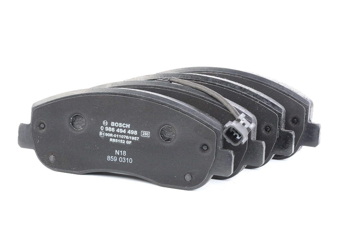 Bosch BP1417 Bremsbeläge - Vorderachse - ECE-R90 Zertifizierung - vier Bremsbeläge pro Set