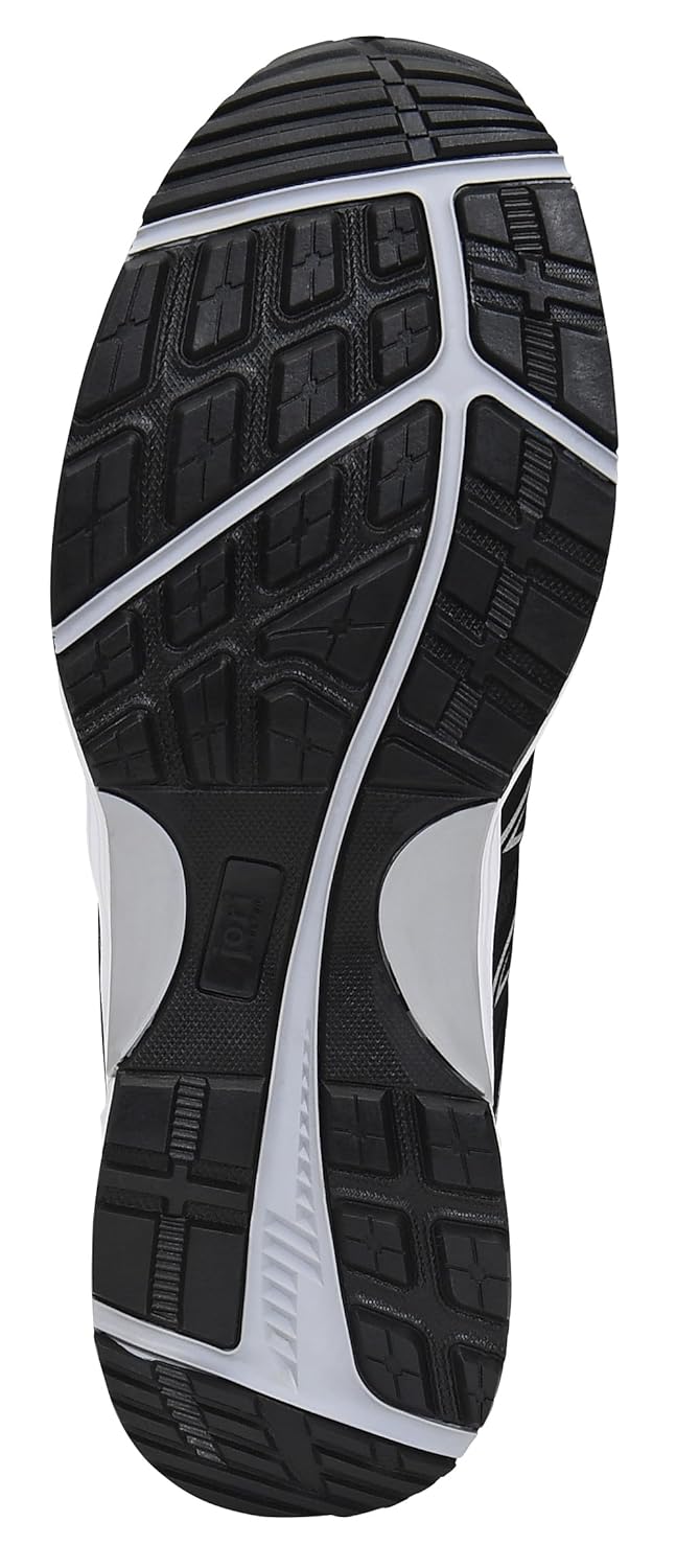 JORI Sicherheitsschuhe jo_Speedy Black-Silver Low ESD S1P, Damen und Herren, Textil, Kunststoffkappe