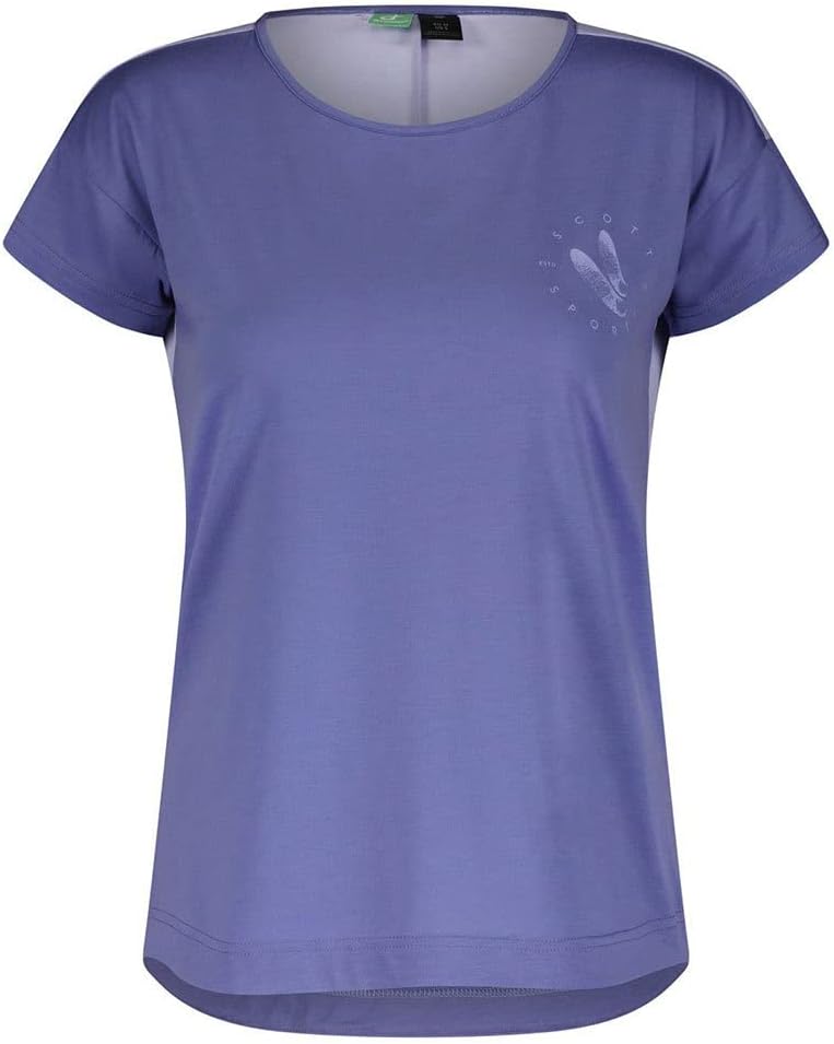 Scott Trail Flow DRI Damen Fahrrad Trikot kurz Dream blau 2023: Grösse: M (38/40)