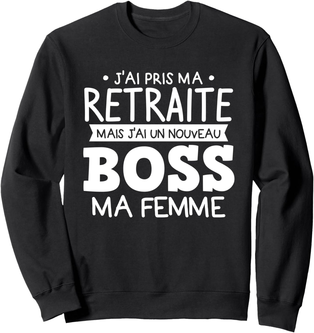 Lustige Geschenkidee zum Ruhestand für einen Ehemann. Sweatshirt