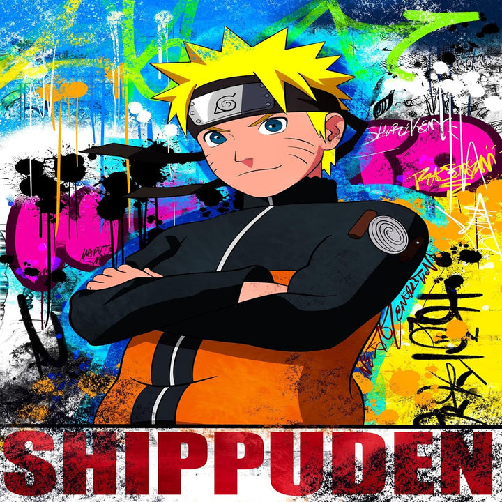 Magic Canvas Art Naruto Anime Leinwandbild 1- teilig Hochwertiger Kunstdruck Wandbilder – B8407, Mat