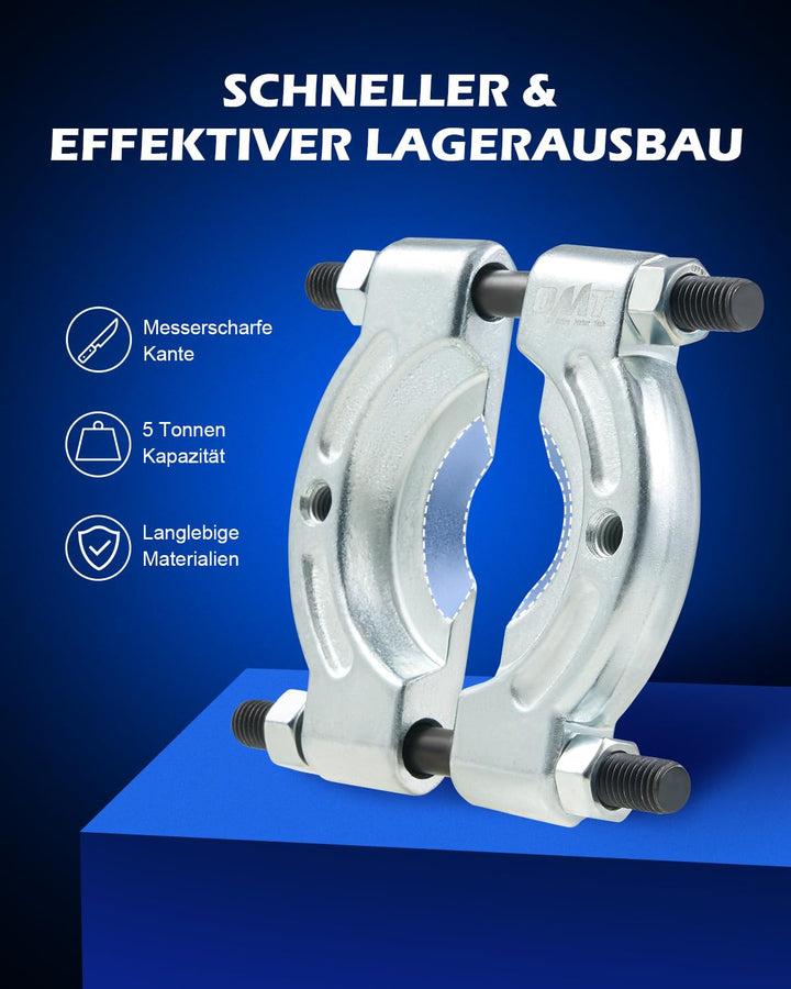 Orion Motor Tech Lagerabzieher Set 5 Tonnen, Lager Trennmesser Satz mit Lagerabzieher 2" und 3", Rad