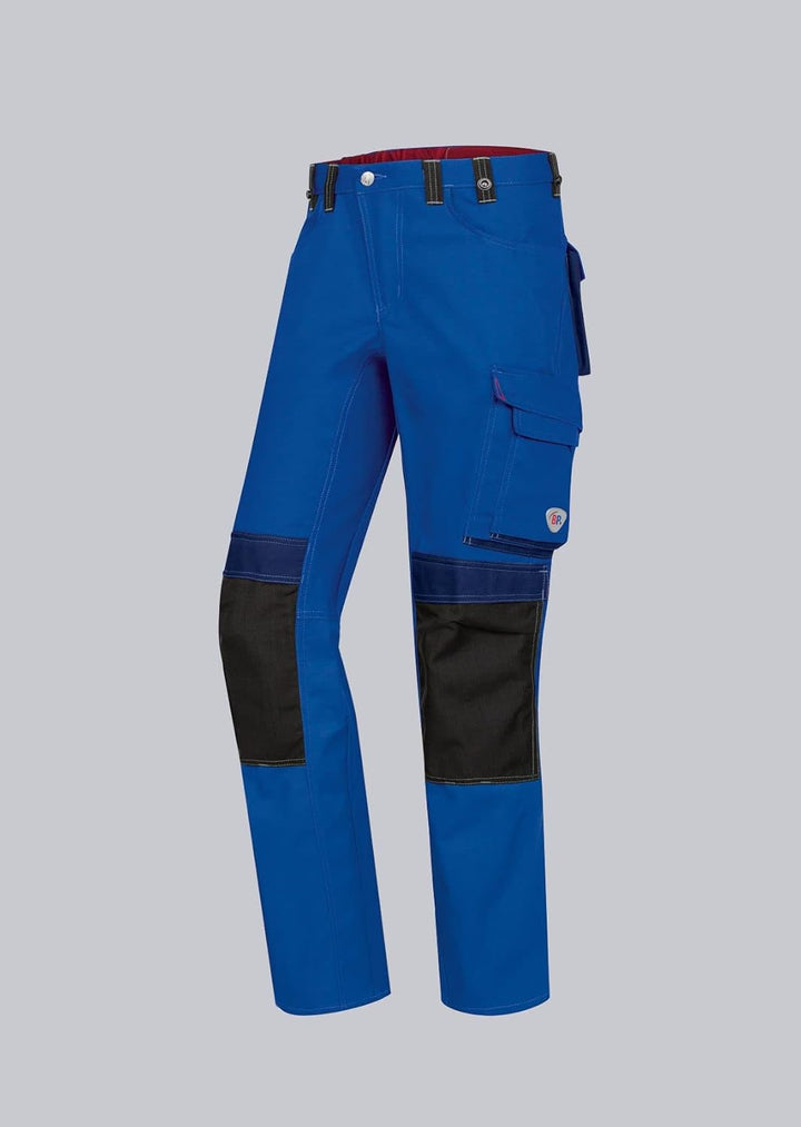 BP 1797-720-13-46l Arbeitshosen, mit doppeltem Taillenknopf und elastischem Rückenteil, 305,00 g/m²