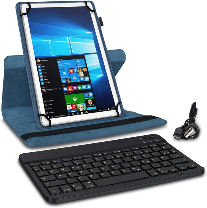 Tablet Hülle kompatibel mit Blackview Tab 16 15 13 12 11 10 Pro 9 8 8E 7 Tasche Schutzhülle Bluetoot