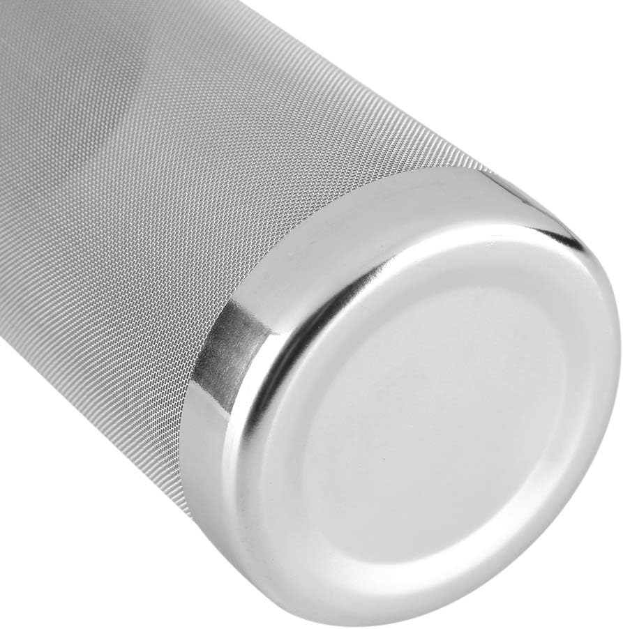 Haofy Homebrew Bierfilter, Edelstahl Bierbraufilter Siebe 300 Mikron Brauhopfenfilter Wiederverwendb