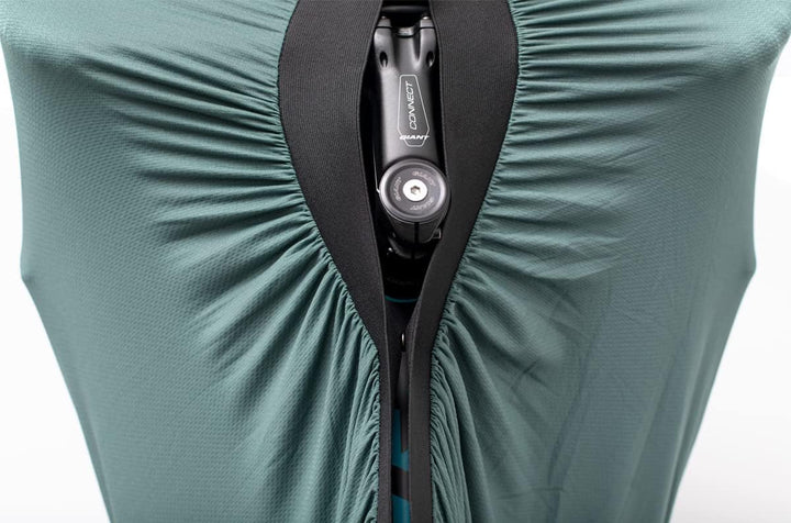 BUDS ULTIMATE BAG Fahrradhülle, dehnbar, Grösse S/M Grün, Grün