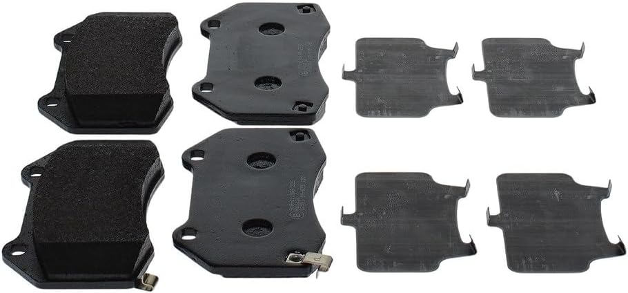 Bosch BP1733 Bremsbeläge - Vorderachse - ECE-R90 Zertifizierung - vier Bremsbeläge pro Set
