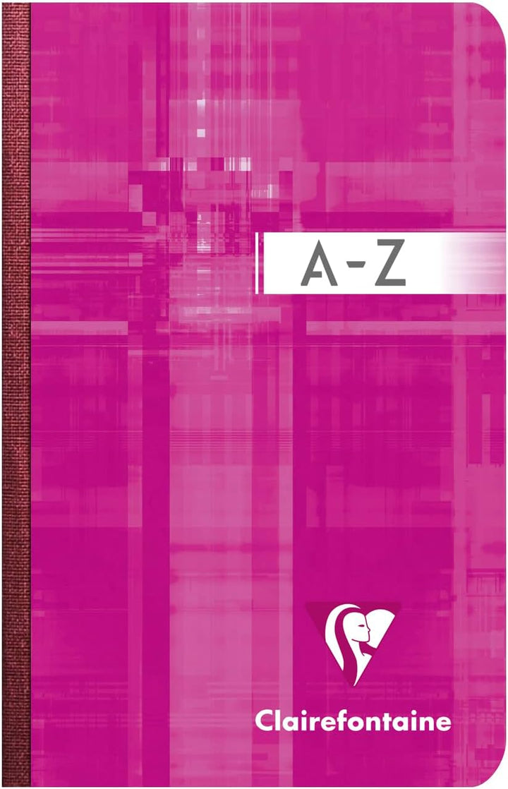 Clairefontaine 9599C - Packung mit 5 Kladden/Adressbuch 9x14cm mit Softcover, 96 Blatt kariert 90g,