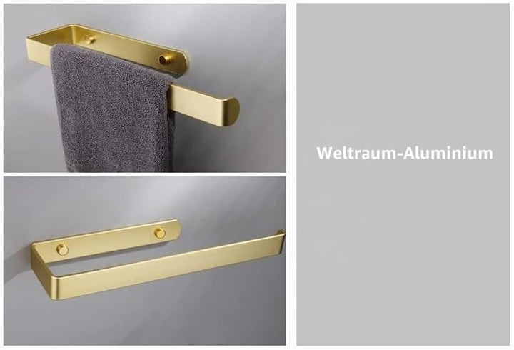 YUET Handtuchhalter,Handtuchringhalter, stark,selbstklebend, zum Aufkleben an der Wand, oder an der