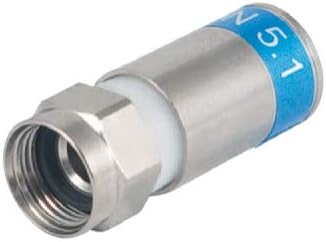20 Stück Cabelcon Kompressionsstecker F-56-CX3 5,1 - Klasse A