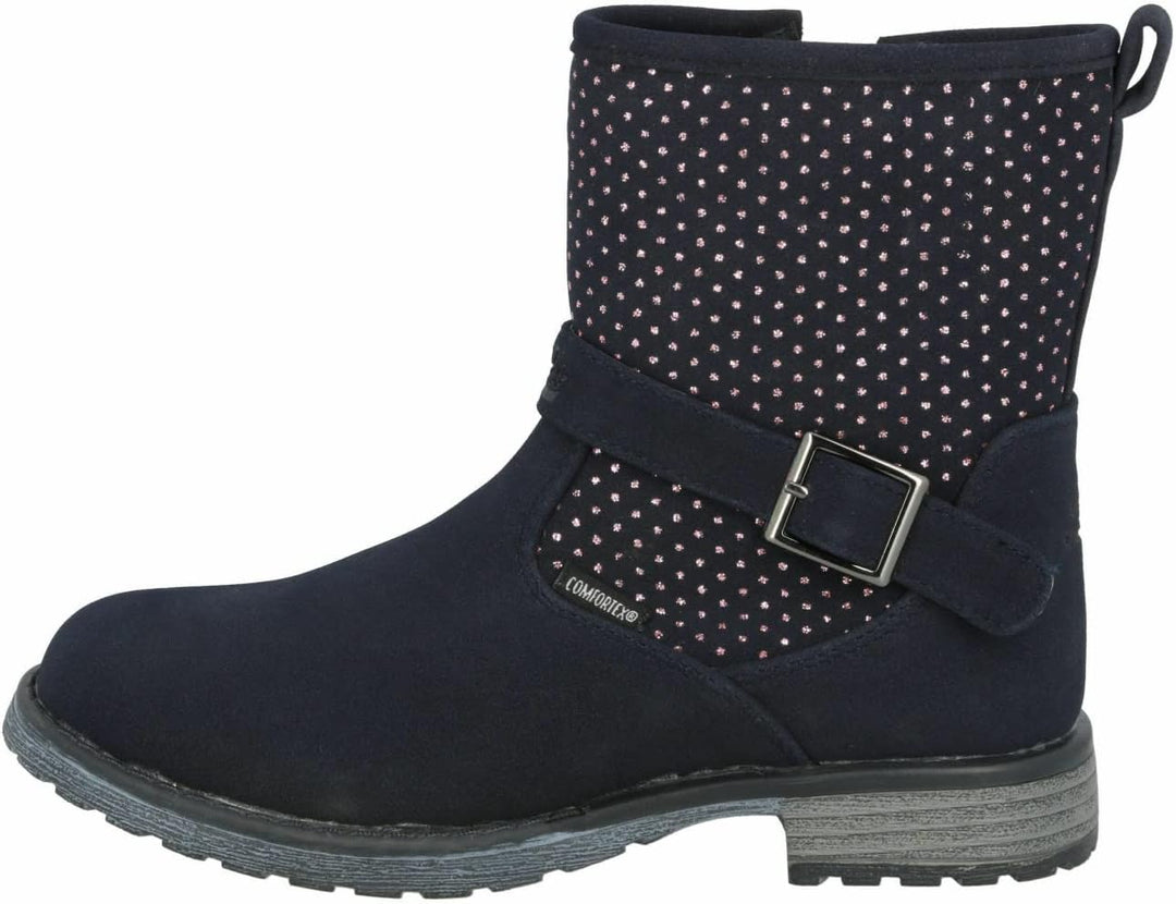 Lico Mädchen Laurie Mode-Stiefel 28 EU Marine Rosa, 28 EU Marine Rosa