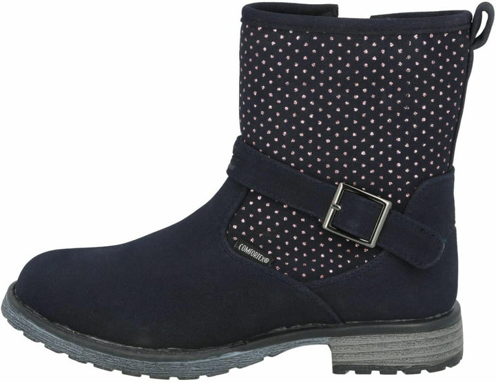 Lico Mädchen Laurie Mode-Stiefel 28 EU Marine Rosa, 28 EU Marine Rosa