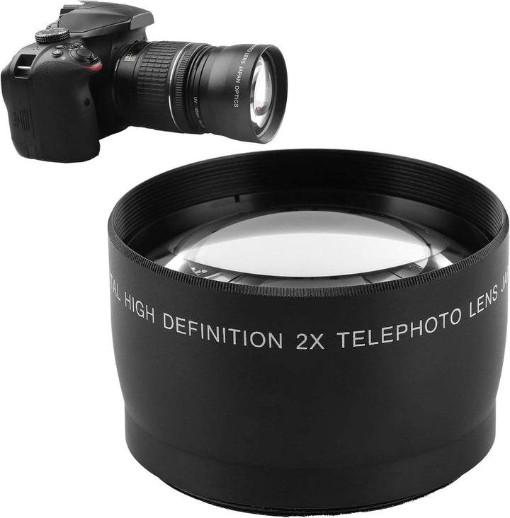 Mm-Objektiv, Lumix-Kamera Fz82 55-Mm-Objektiv, Lumix-Kamera Fz82 55-Mm-Objektiv2X-Teleobjektiv mit O