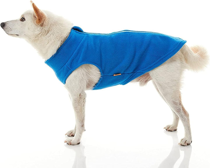 Gooby Hundepullover mit Reissverschluss aus Fleece, Grösse 3XL, warm, für kleine Hunde, Jungen und m
