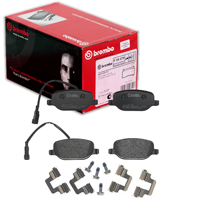 Brembo P23152 Hintere Bremsbeläge, Anzahl 4