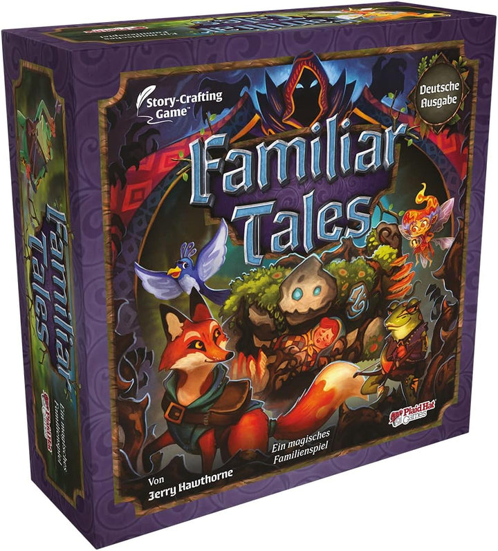 Plaid Hat Games | Familiar Tales | Familienspiel | Brettspiel | 1-4 Spieler | Ab 8+ Jahren | 45 Minu