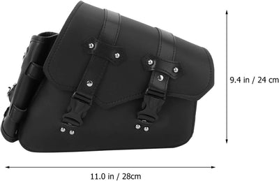 BESPORTBLE Motorradtasche Seitentasche Rechts Motorrad Satteltasche PU Leder Wasserdicht Motorräder