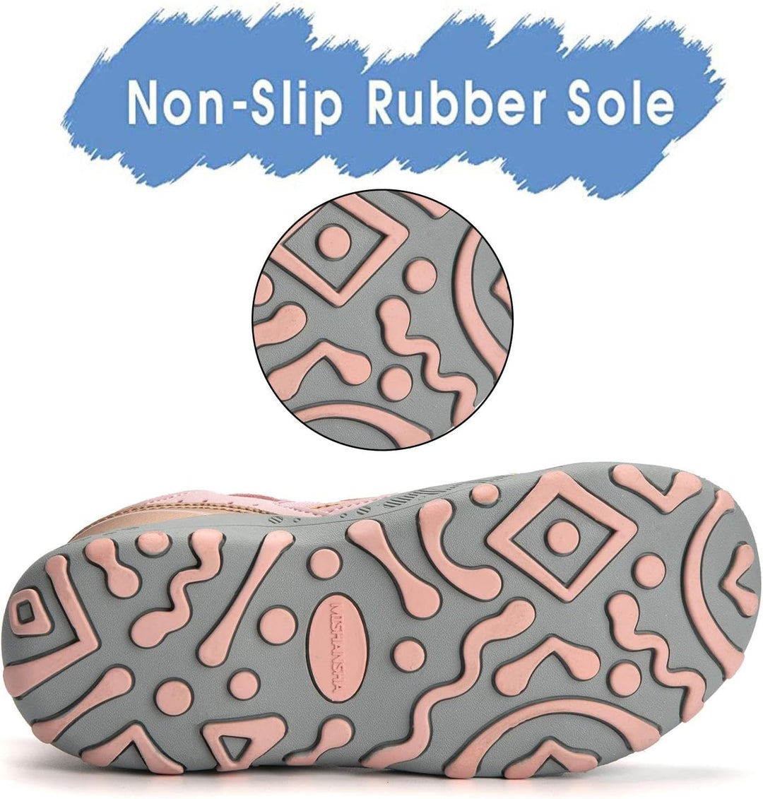 Mishansha Atmungsaktiv Laufschuhe für Jungen Mädchen Leicht Kinder Turnschuhe Low-Top Sneakers Beilä