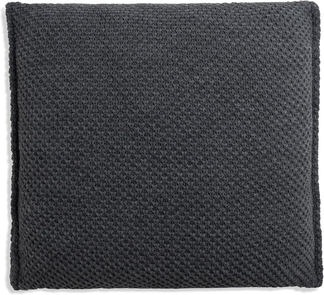 KNIT FACTORY - Lynn Kissen - Anthrazit - 50x50 cm 50x50 cm Anthrazit, 50x50 cm Anthrazit