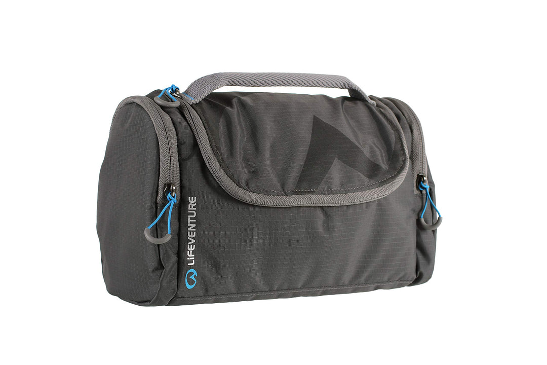 Lifeventure Wash Bag Holdall for Men & Women Water-Resistant Travel Hanging Wash Bag with Mirror and