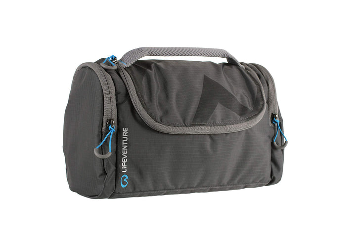 Lifeventure Wash Bag Holdall for Men & Women Water-Resistant Travel Hanging Wash Bag with Mirror and