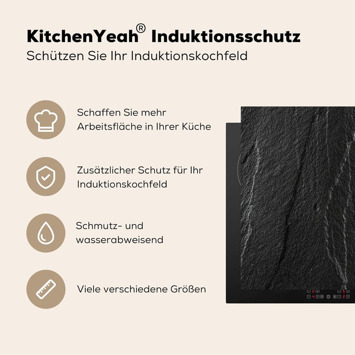 Herdabdeckplatte Einteilig Küche Herdabdeckung Induktionsfeld Ceranfeld Herdabdeckplatten Vinyl Matt