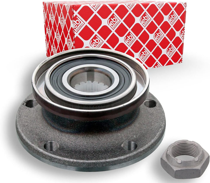 febi bilstein 102777 Radlagersatz mit Radnabe und ABS-Impulsring , 1 Stück
