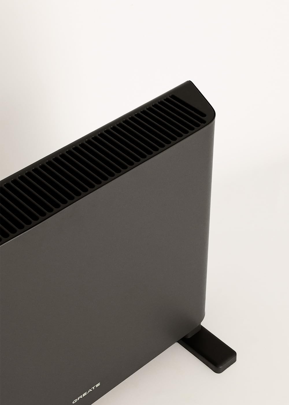CREATE WARM HANDY/Konvektor-Heizlüfter, Schwarz, Ventilator- und Heissluftfunktion, bis zu 20 m², 4