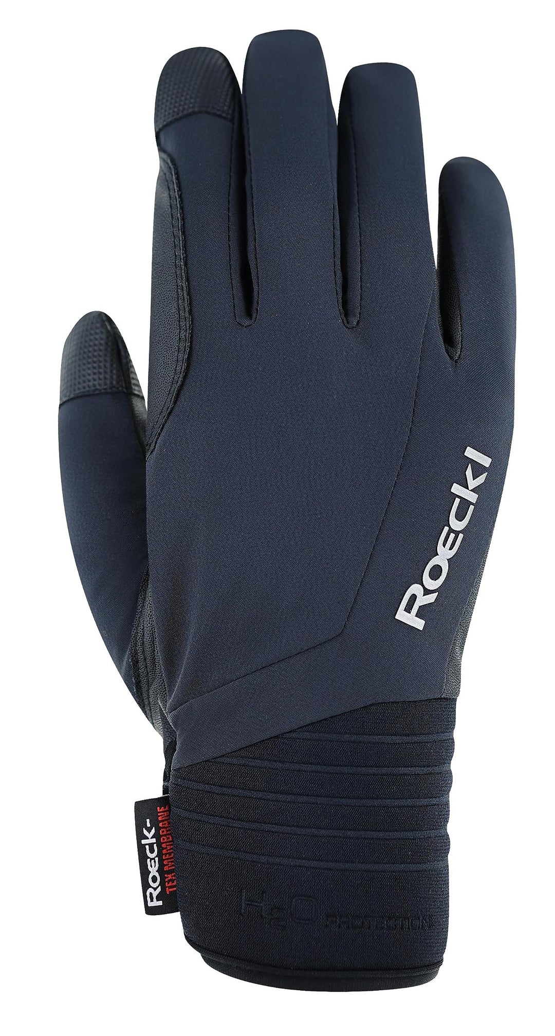 Roeckl Sports Reithandschuh WINSFORD, Freizeit Winter Handschuh, 2 Farben, Grösse 6-11 7 Schwarz, 7