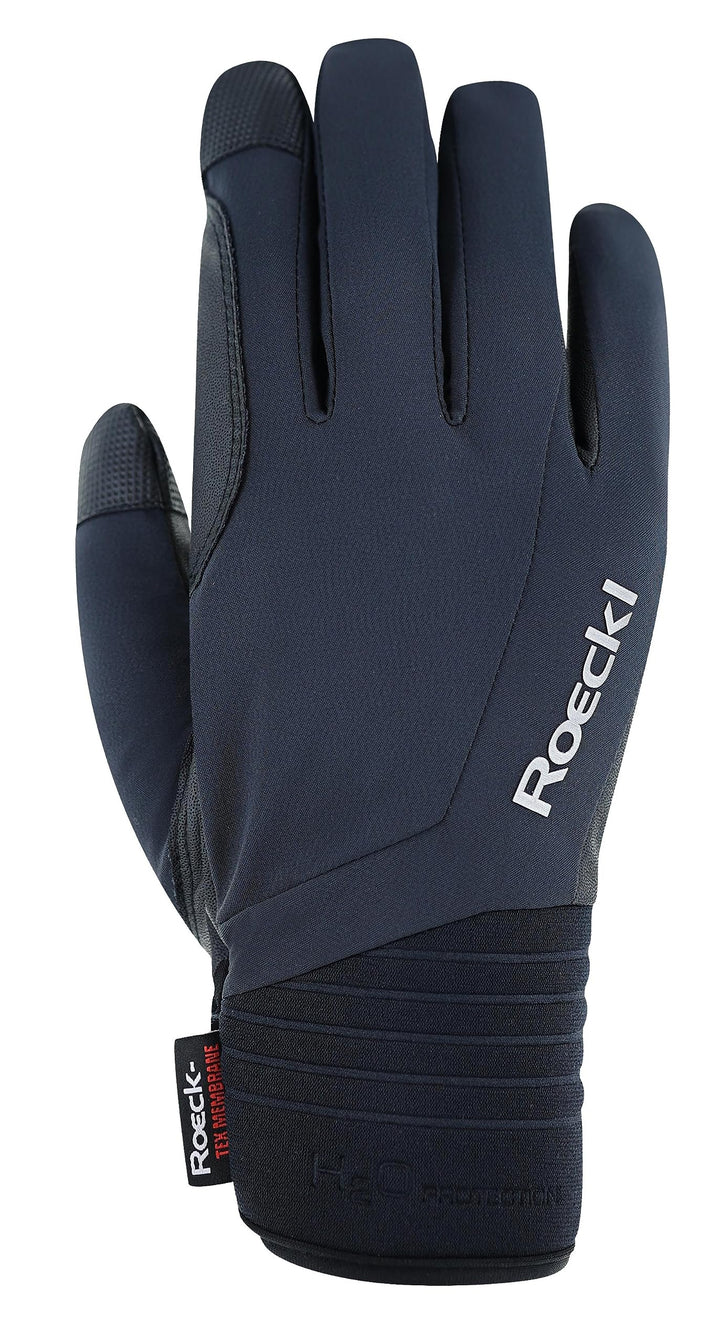 Roeckl Sports Reithandschuh WINSFORD, Freizeit Winter Handschuh, 2 Farben, Grösse 6-11 7.5 Schwarz,