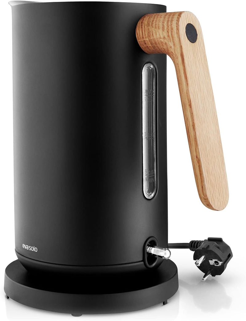 EVA SOLO | Wasserkocher 1,5l Nordic Kitchen | 100% tropffrei | 360 Grad drehbar | Pulverbesichtetem