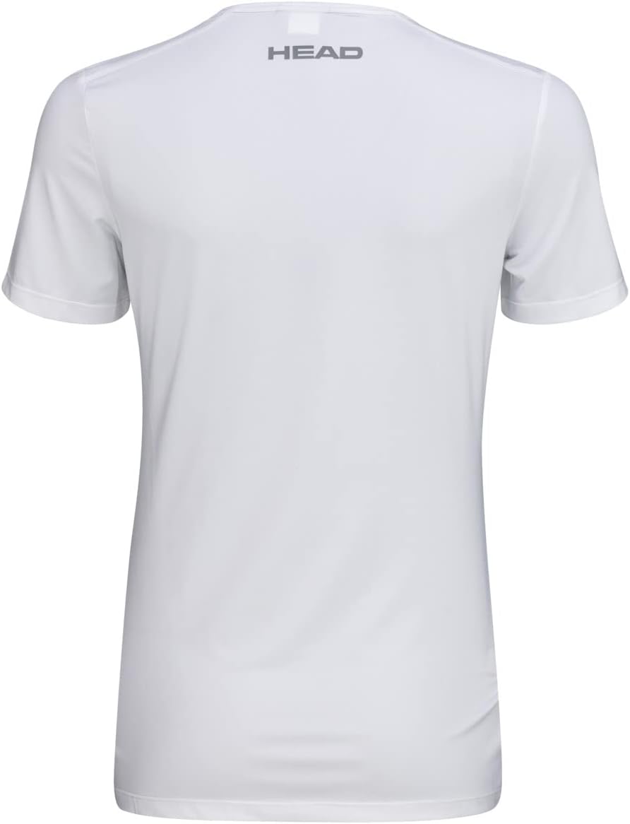HEAD CLUB 22 Tech T-Shirt Girls, weiss, 128