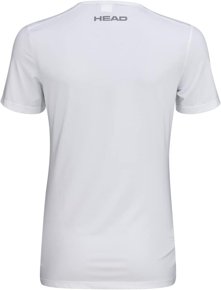 HEAD CLUB 22 Tech T-Shirt Girls, weiss, 128