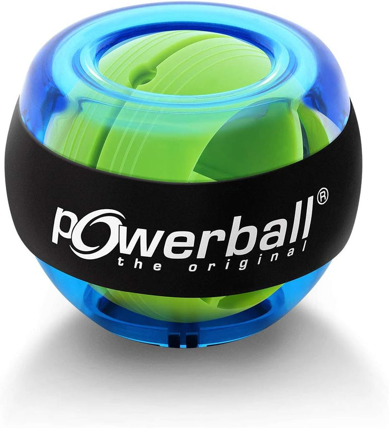 Powerball Basic, gyroskopischer Handtrainer, transparent-blau, das Original von Kernpower