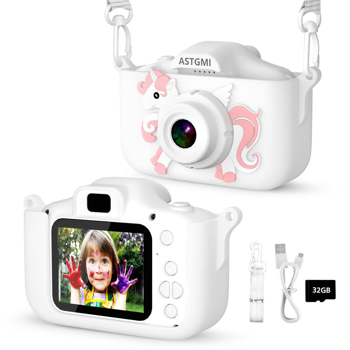 Kinder Kamera, 2.0”Display Digitalkamera,Geschenke für 3 4 5 6 8 7 9 10 11 12Jahre Jungen und mädche