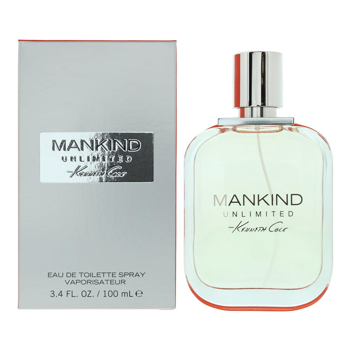 Kenneth Cole Mankind Unlimited for Men 3.4 oz EDT Spray