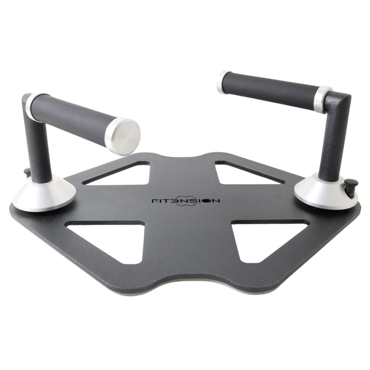 Base – Premium Liegestützgerät aus Metall | Push-Up Board mit 64 Griffpositionen | Ergonomische & be