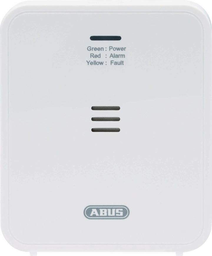 ABUS Kohlenmonoxid-Melder COWM370 - CO-Melder mit 7-Jahres-Sensor, 85 dB lautem Alarm; Prüftaste & 3