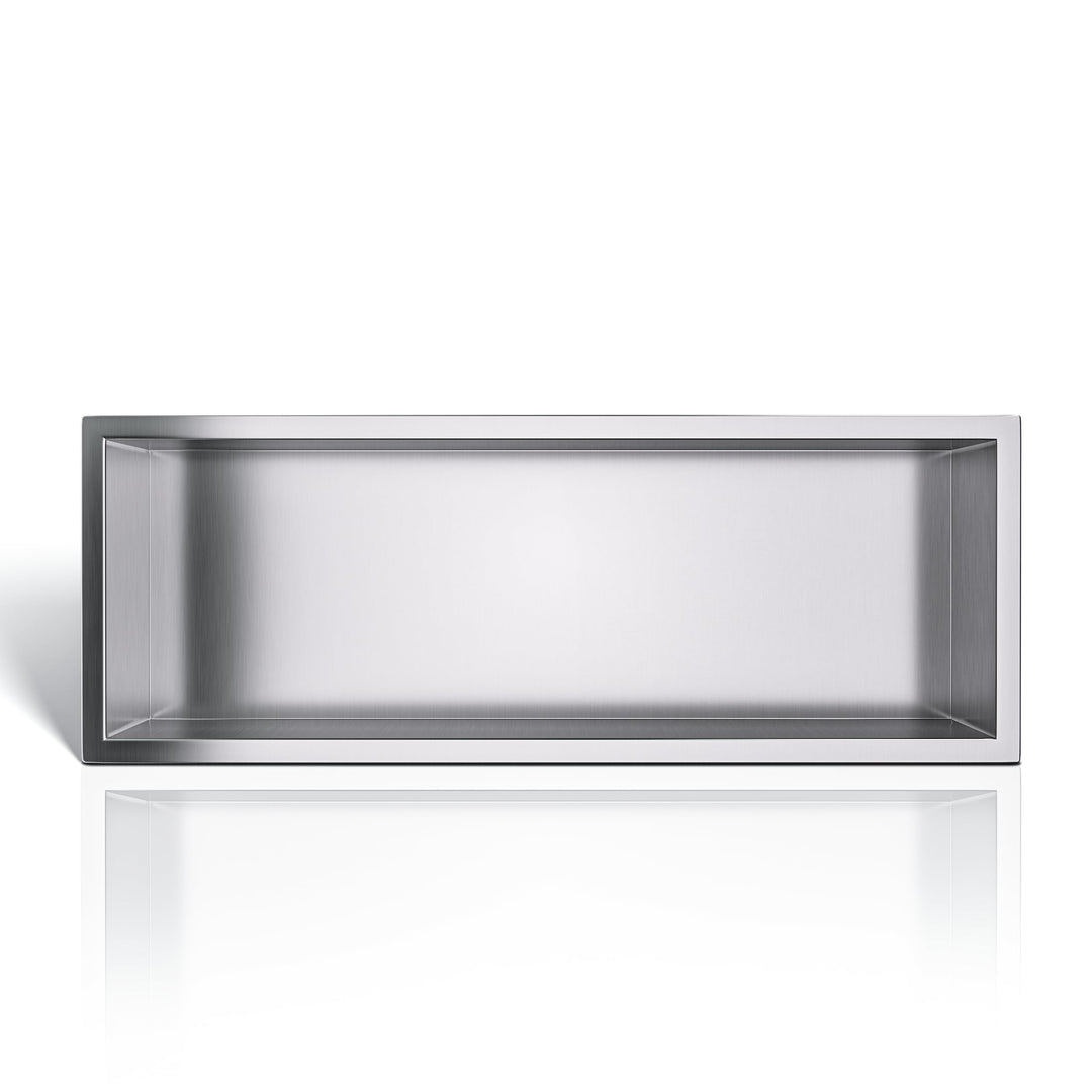 Balneo Wall-Box ONE wandnische dusche zum Badezimmer Edelstahl Duschnische 60x20x10 cm, wasserdicht