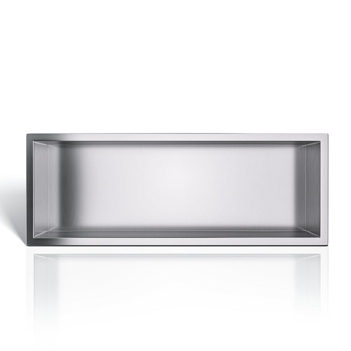 Balneo Wall-Box ONE wandnische dusche zum Badezimmer Edelstahl Duschnische 60x20x10 cm, wasserdicht