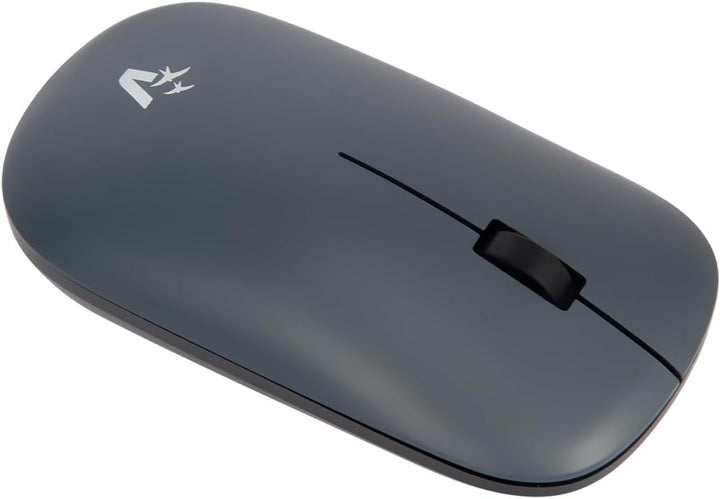 VulTech KM-851W Kabellose Tastatur und Maus, geräuschlos, italienisches QWERTY-Layout, ultradünn, Zi