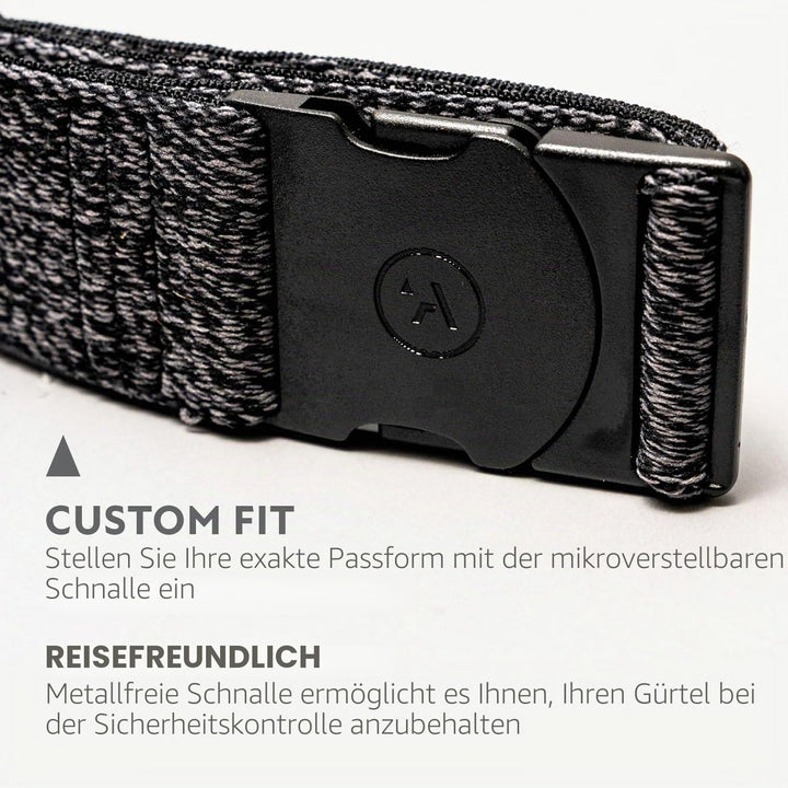 Arcade Unisex Abenteuer Gürtel Einheitsgrösse Heather Black, Einheitsgröße Heather Black