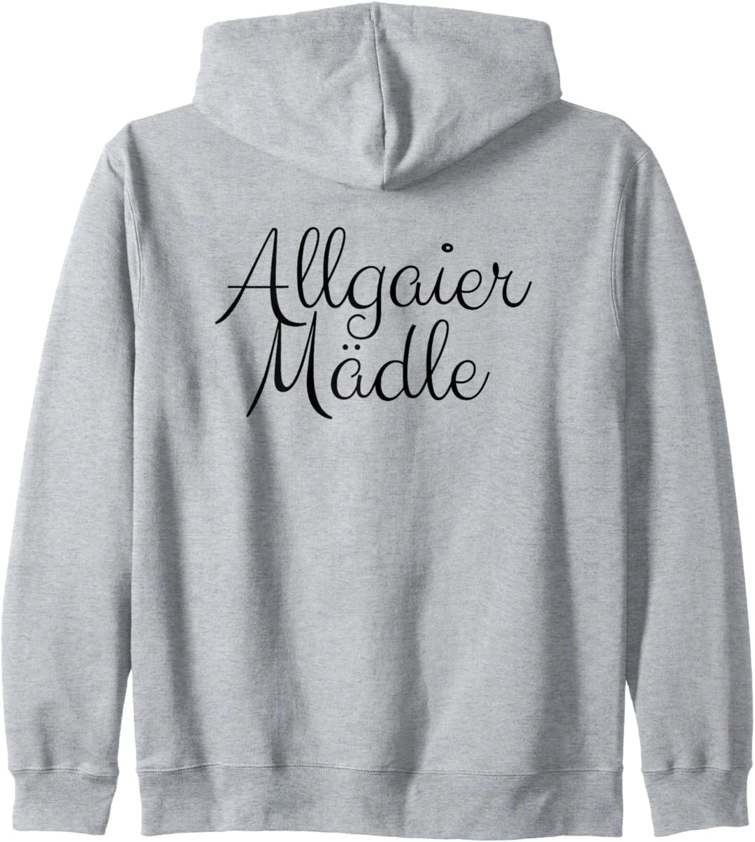 Allgaier Mädle (Schwarz) Mädels aus dem Allgäu Kapuzenjacke