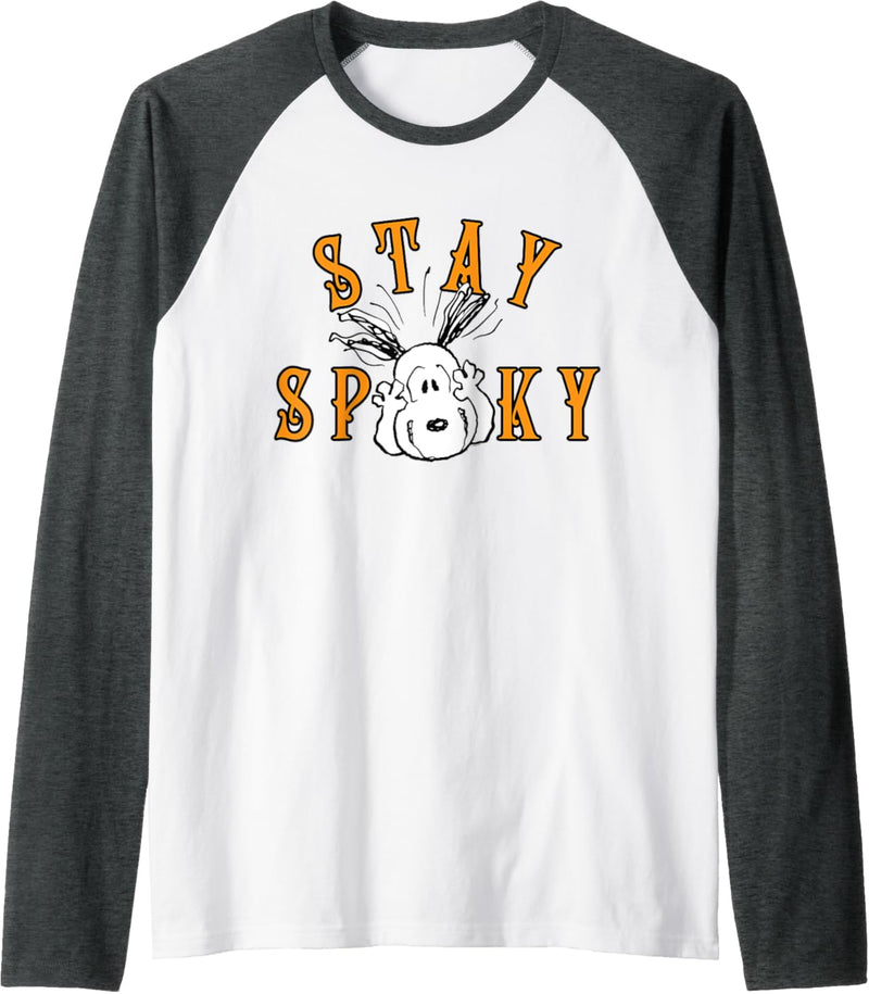 Peanuts Halloween Snoopy Stay gruslig Raglan