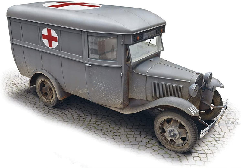 MiniArt 35160 - Modellbausatz GAZ-03-30 Ambulance