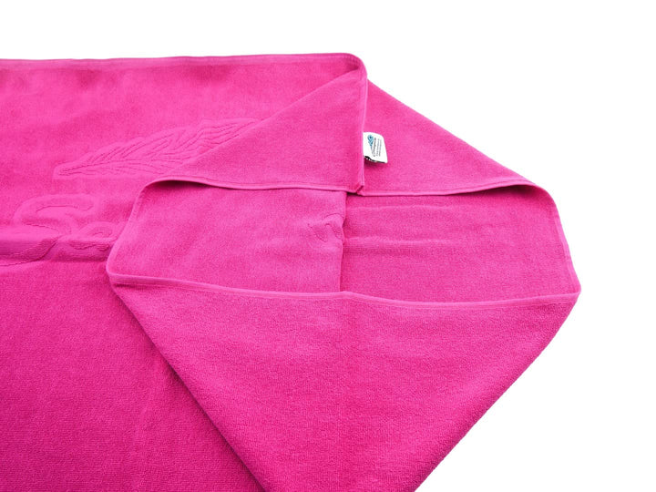 Sensepura Wedeltuch für Sauna | Frottee in pink 90 x 65 cm für effektvolle Wedeltechniken, Saunazube