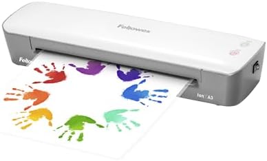 Fellowes Laminiergerät Ion A3 für Büro, Home Office - Heisslaminierfolien bis 125 Mikron Stärke - in