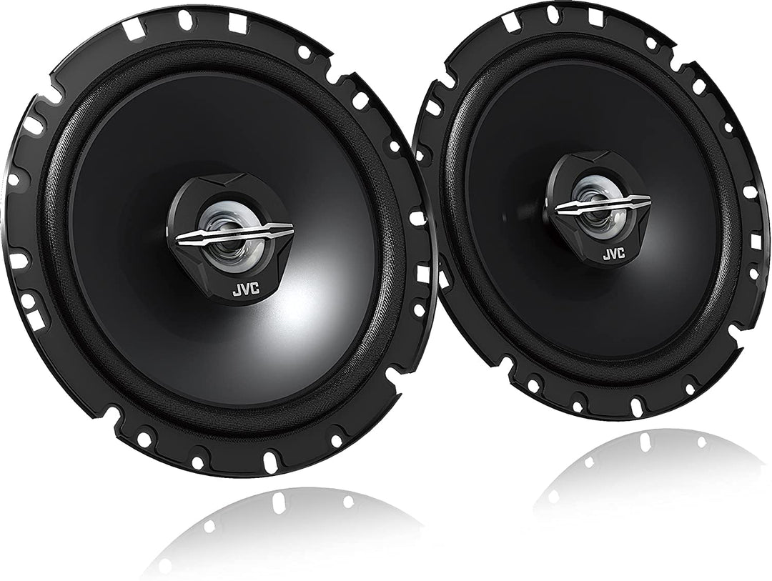 JVC CS-J1720X Koaxial Lautsprecher (17 cm, 2-Wege) schwarz Single, Single